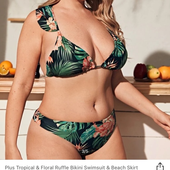 SHEIN | Swim | 3 Piece Bikini | Poshmark